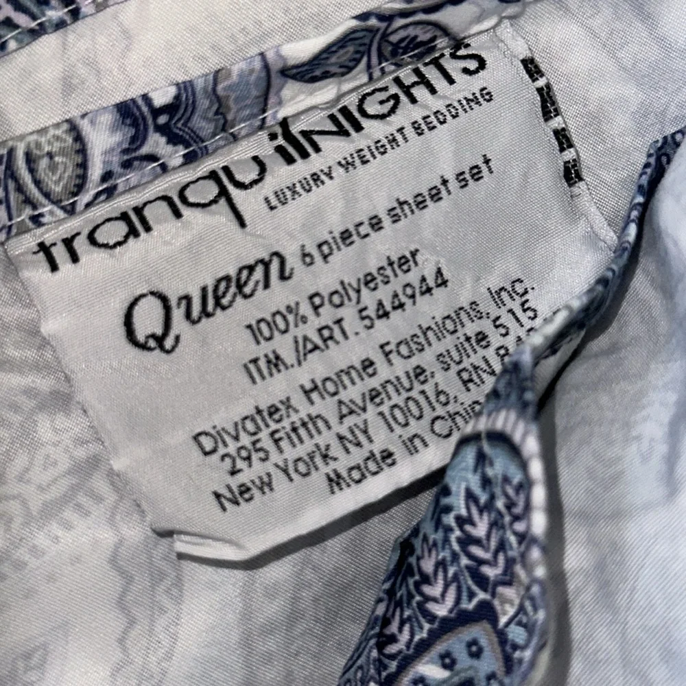 TRANQUIL NIGHTS| 1 Flat Bedsheet